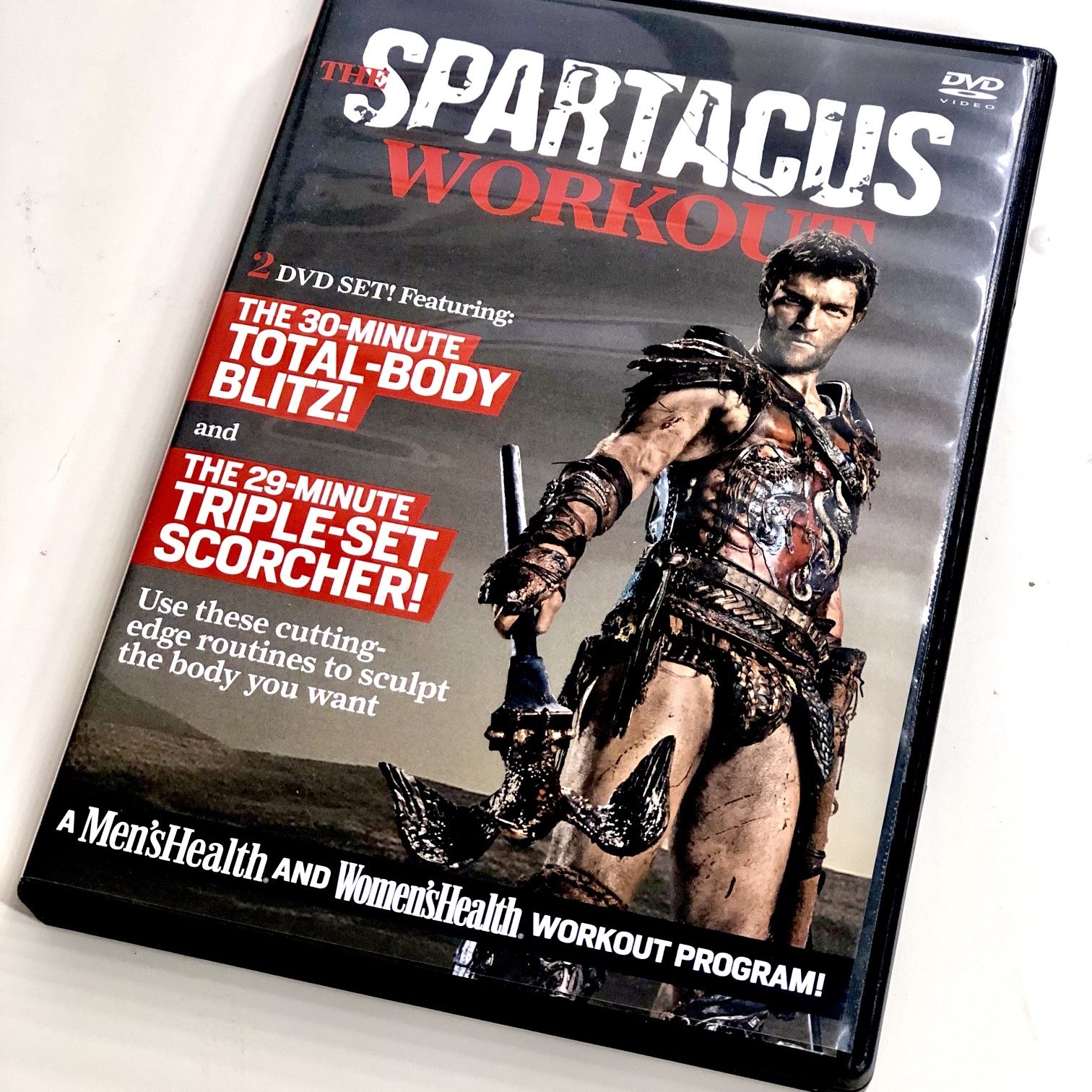 The Spartacus Workout 2-DVD Set Total Body (📍KENDALL)-