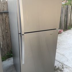 Whirlpool Refrigerator Stainless Steel 
