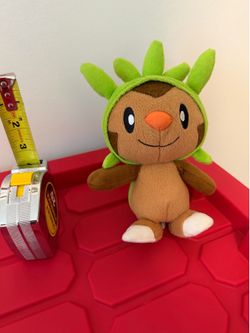 Pokemon Plush  Chespin 2013  9" Plush Pokemon By TOMY