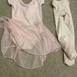 Ballet Leotard & Tights & Slippers 