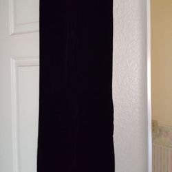 Ladies velour wide leg pants