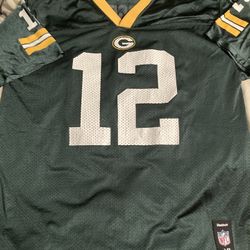 Kids Green Bay Packers Jersey  Size  XL  (Rogers)