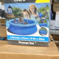 Brand new Eveli 8FT inflatable family pool (Quick Set style).