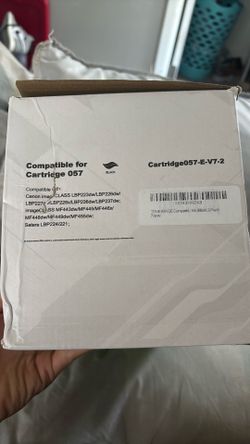 Canon 057 Toner Cartridge – New Sealed (Open Box)