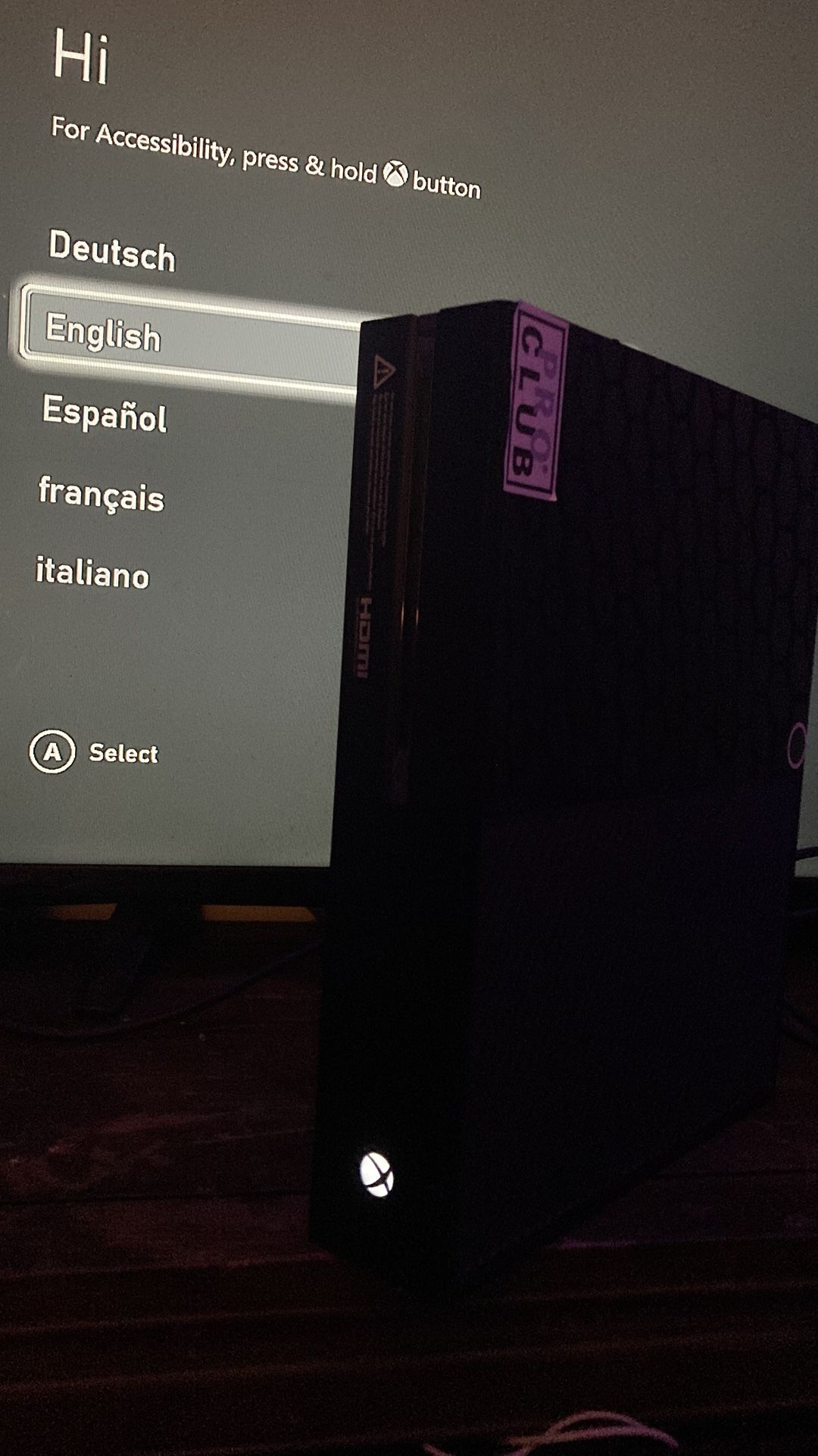 Xbox one x 500gb