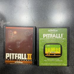 Atari 2600: Pitfall! and pitfall2