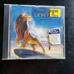 Walt Disney Pictures Presents The Lion King Original Motion Picture Soundtrack CD