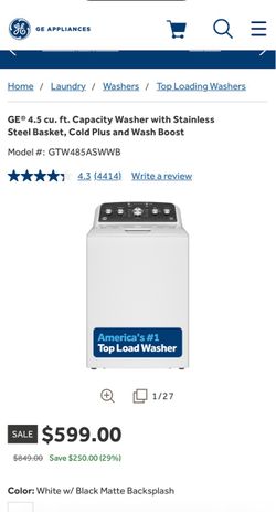 Top Load Washer