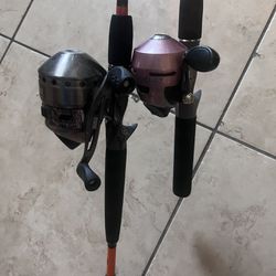 Zebco 33 Camo Rod/Reel Combo (Boys) & Zebco 202 Pink Lady Rod/Reel Combo ( Girls) for Sale in Palm Beach Shores, FL - OfferUp