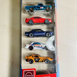 Hot Wheels Nissan 5-Pack