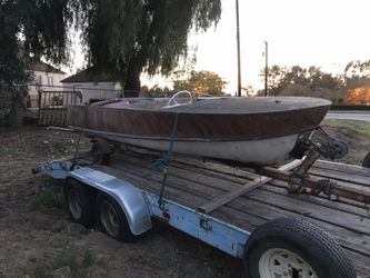 1955 Dunphy 12’-6” very RARE boat!!