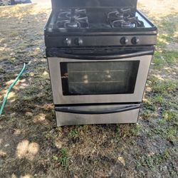 Kitchen stove.