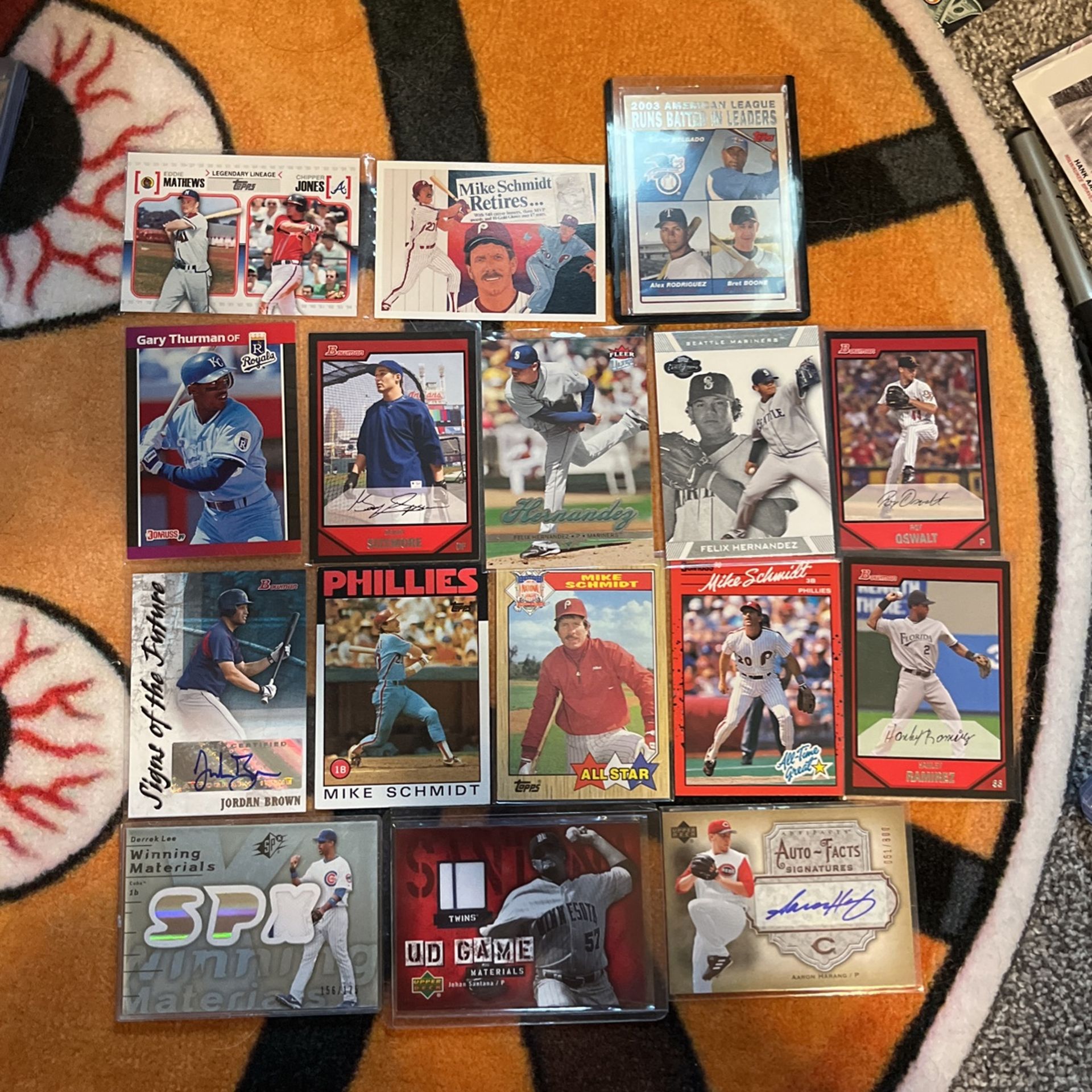 baseball card hall of famers