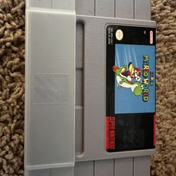 Super Mario world Super Nintendo 