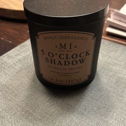 Manly Indulgence 5 O'Clock Shadow candle