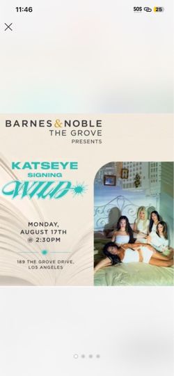KATSEYE MEET AND GREET SIGNING TICKETS