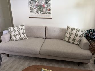 World Market Deep Seat Sofa