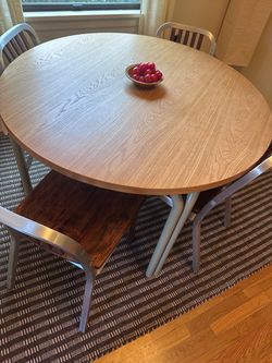 Schoolhouse dining room table