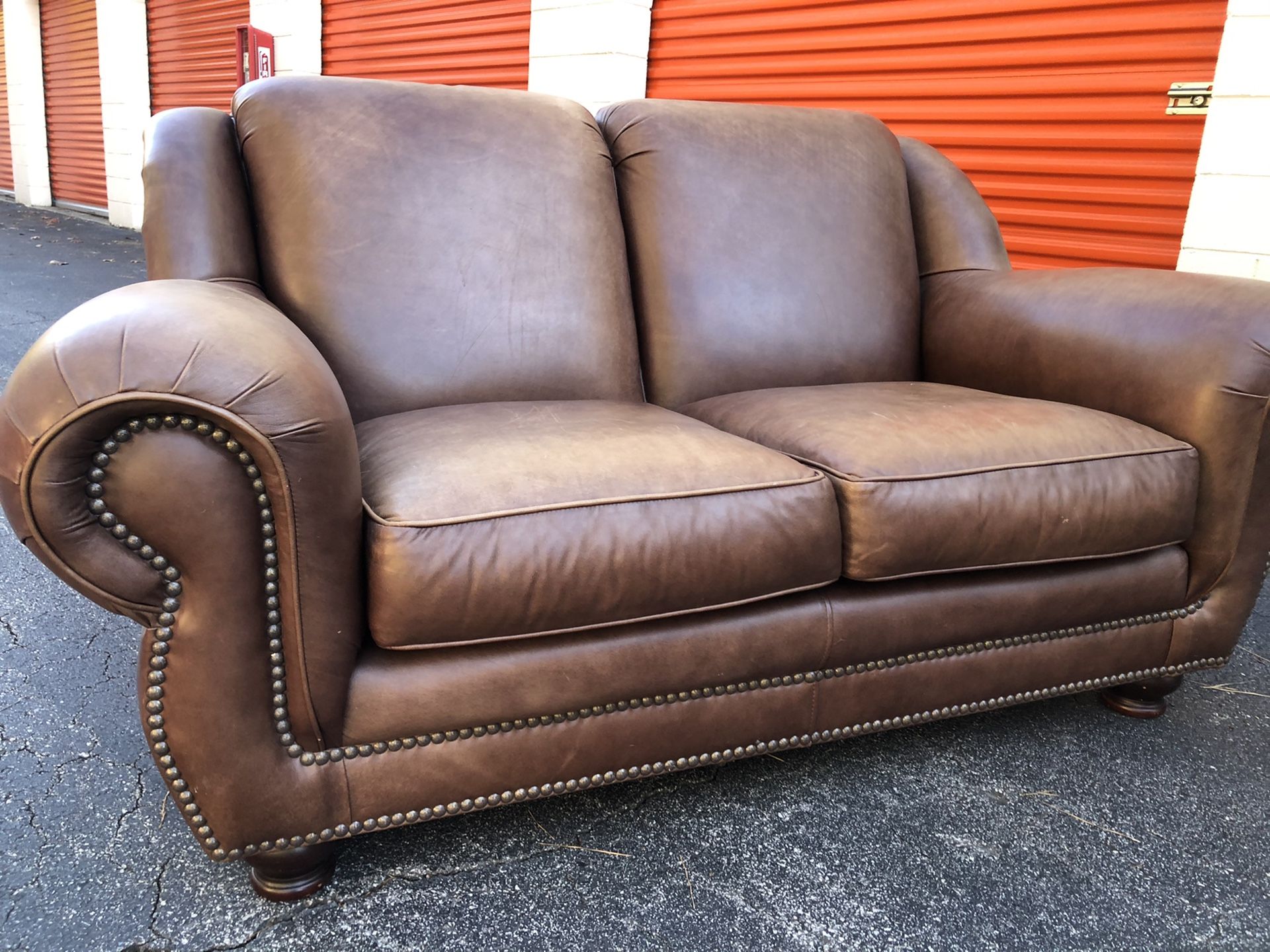 Leather creations custom sofa