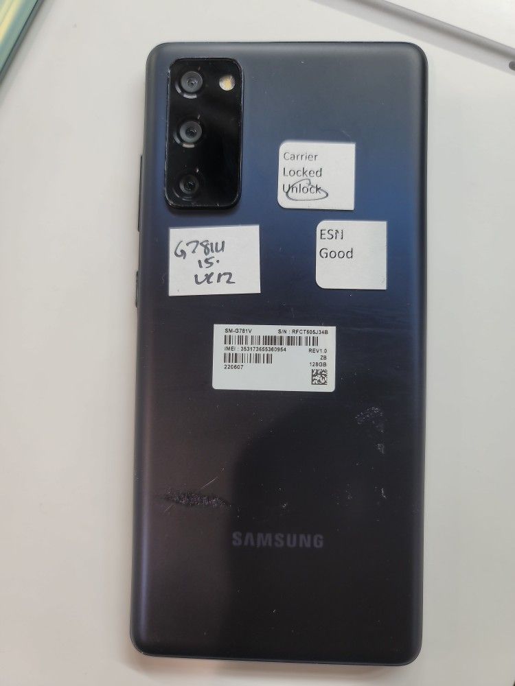 Samsung Galaxy S20 FE 128gb, Unlocked 