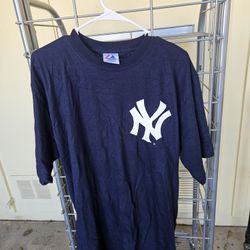 New York Yankees Gary Sheffield Y2K Majestic Tee