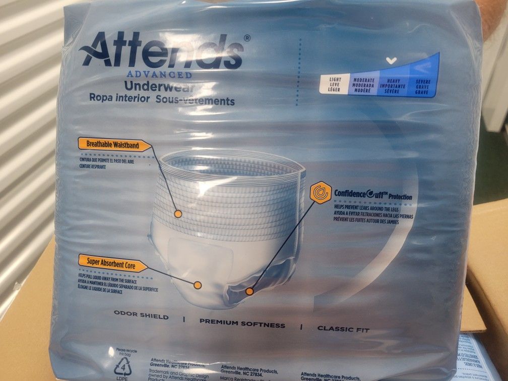 Attenbs Advantage Underwear Large