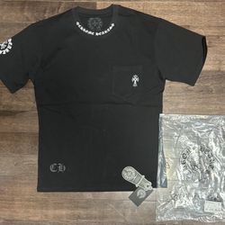 Chrome Hearts  Neck Logo T-Shirt