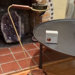 Standing Ashtray by Houseplant