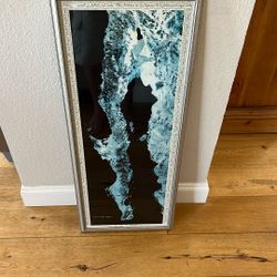 Framed Satellite Image of Baja California