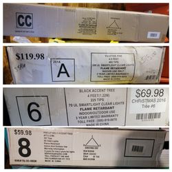 Christmas Trees Reduced 