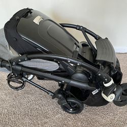 bugaboo bee 5 stroller + Comfort Wheeled Board+ Sit and Stand Toddler Board