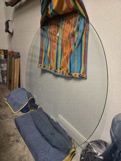 5' Round Glass Table Top
