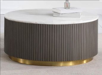 Real marble coffee table