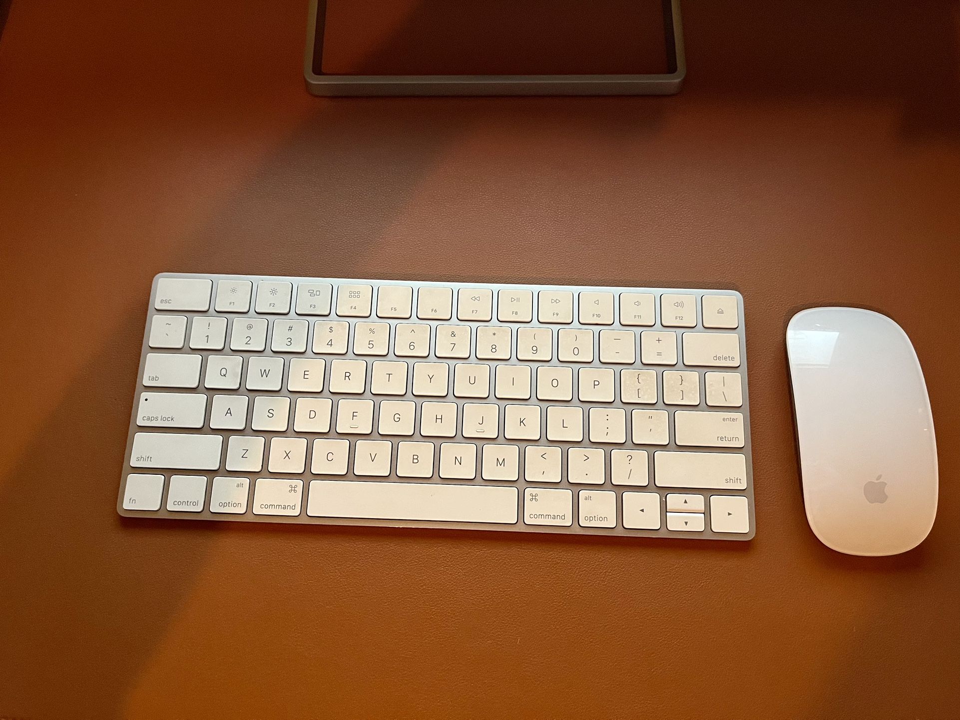 Apple Wireless Magic Keyboard and Magic Bluetooth Mouse