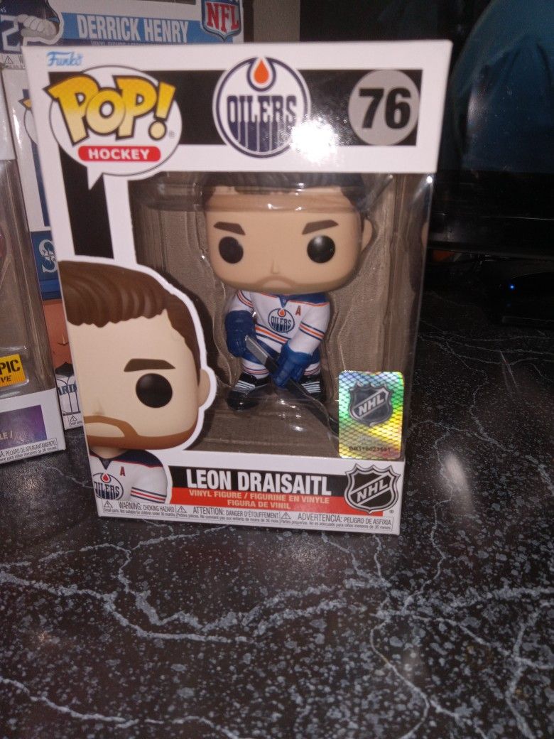 Oilers Funko Pop Leon Draisaitl
