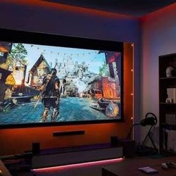 Brand New Led Projector HDMI USB VGA Pro White 