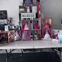 Holiday Barbie collection