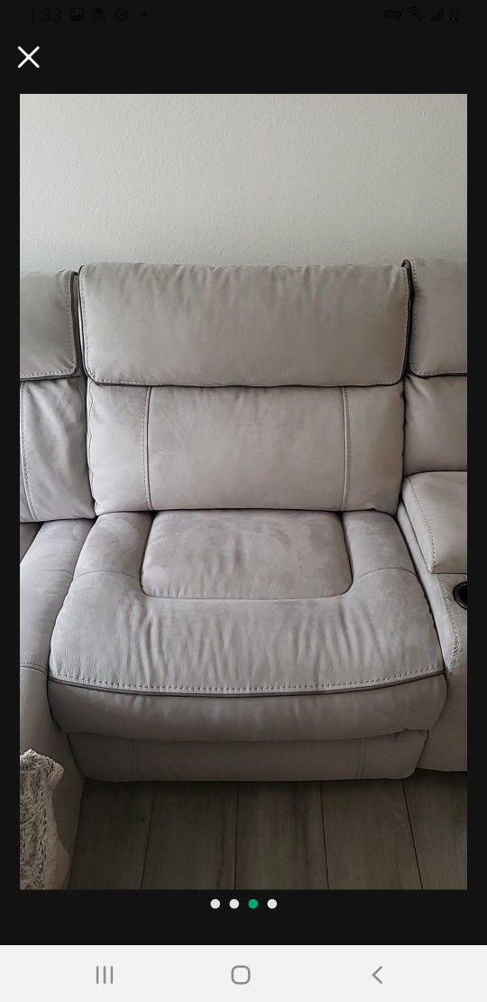 Microfiber Couch Sections