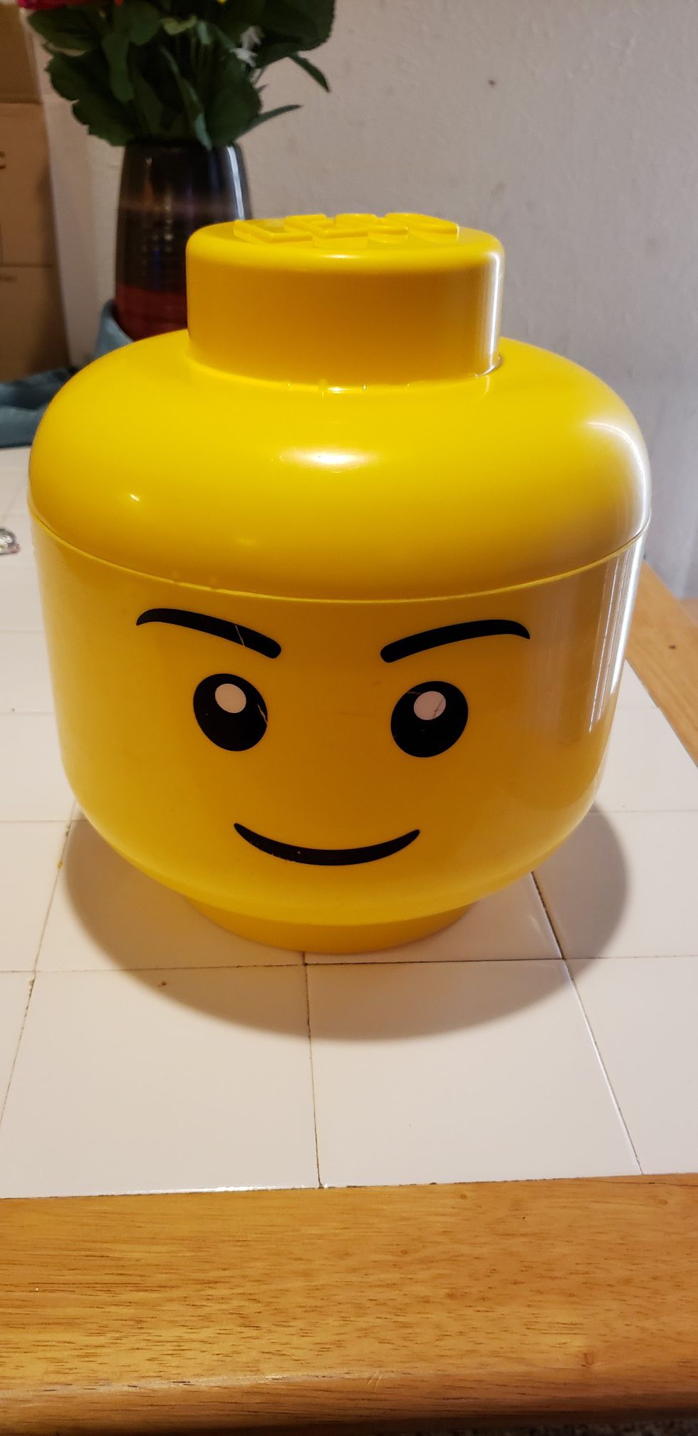 Boy Lego Head Storage