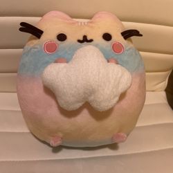 rainbow pusheen plushie