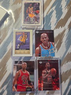Michael Jordan  & kobe Bryant