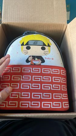 Naruto loungefly funko pop bag
