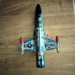 Vintage Tin Air Force Toy
