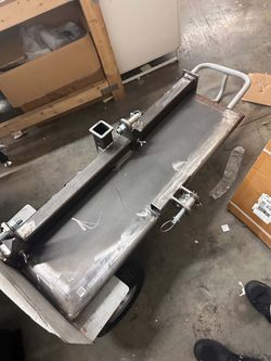 (Z-15)VEVOR Universal 3-point Skid Steer Plate, 3/8" Skid Steer Attachment Plate, 7000lbs Skid Steer Mount Plate Steel Adapter Loader, Compatible