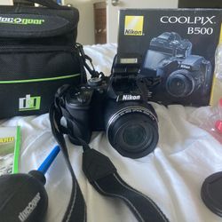 Nikon Coolpix B500 With Accessories 