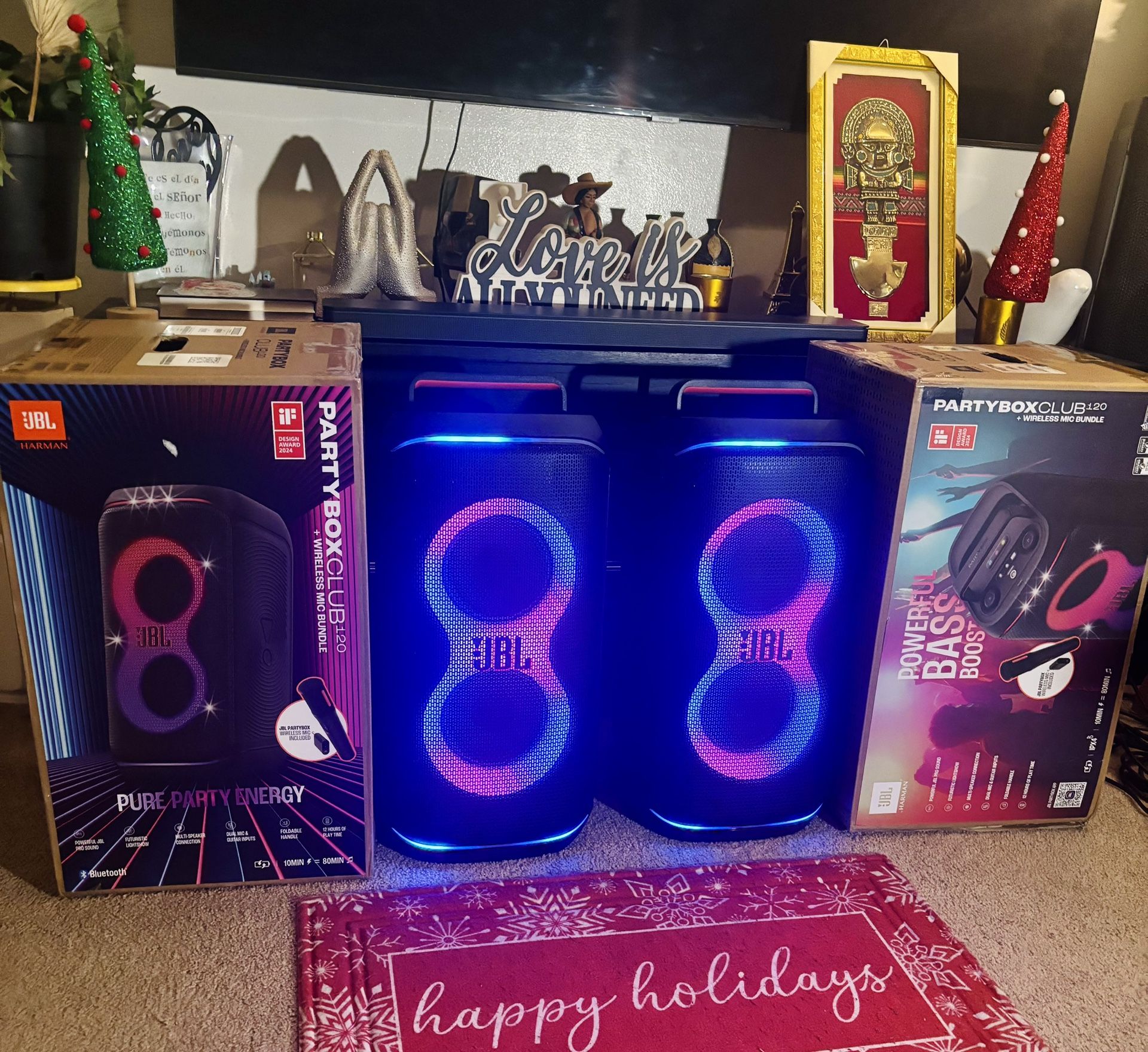 JBL PartyBox (Club Live 120) Bluetooth Portable Speaker w  display picture 2