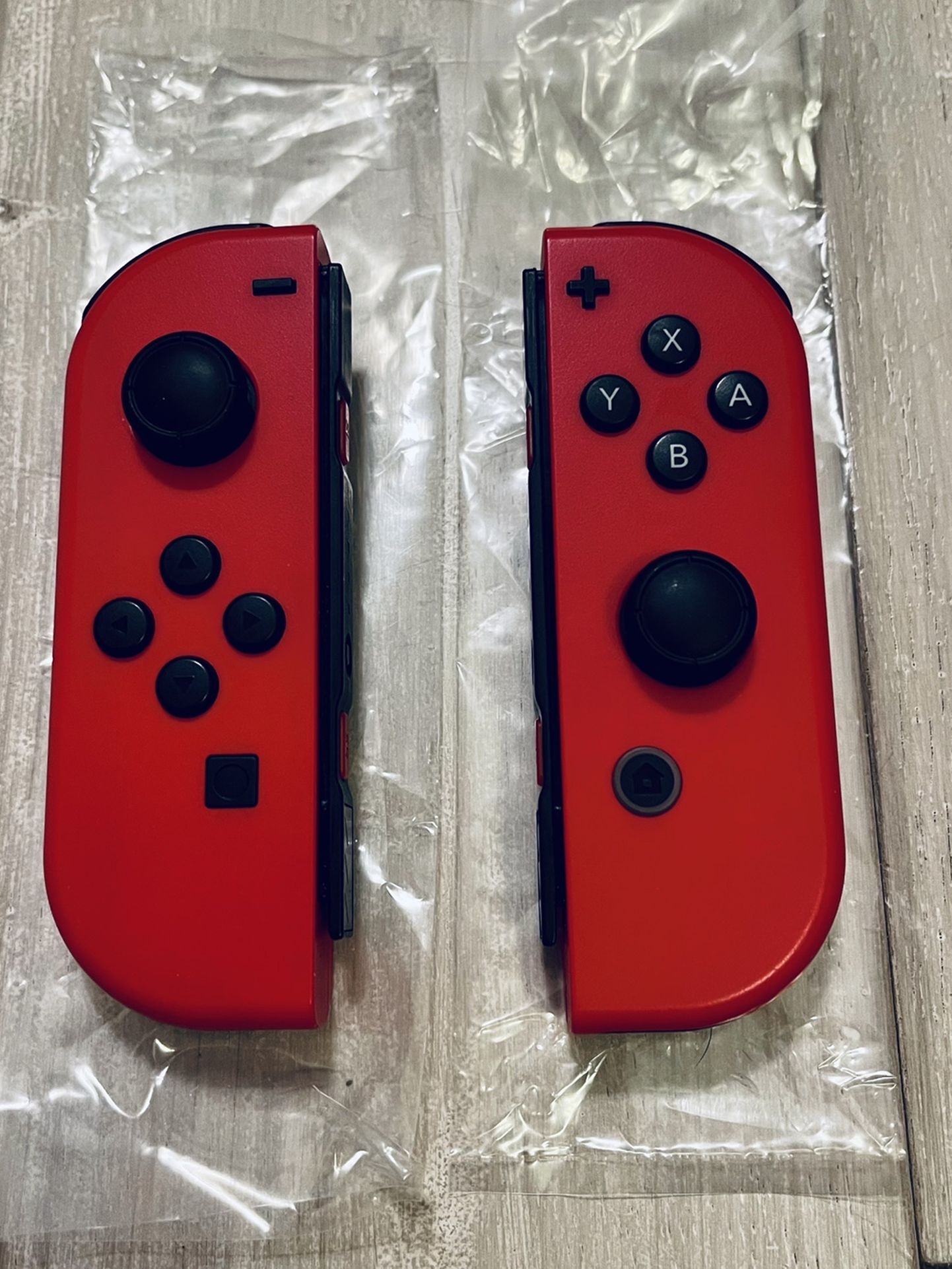 Nintendo Switch Mario Odyssey Red Joycons Authentic