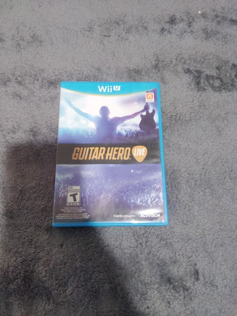 Wii U Guitar Hero Live