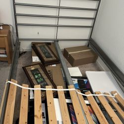 Full Size Bed Frame With Complete Slats