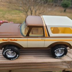 Vintage Nylint Brown Ford Bronco Bass Tracker Toy 